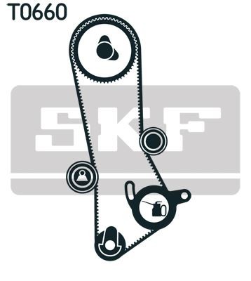 Timing belt kit - belt, is