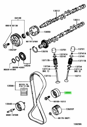 Genuine lexus timing belt - timing,